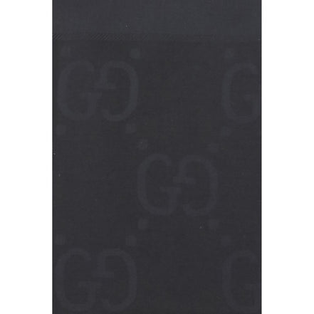 Gucci Black Wool Scarf