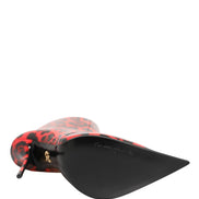 Dolce & Gabbana Red Leopard Cardinale Ankle Boots