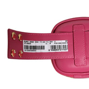 Dolce & Gabbana Pink Calf Leather DG Logo Multifunctional Kit Bag