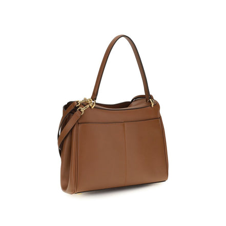 Balenciaga Geantă de Umăr Maro din Piele