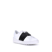 Valentino Garavani Pantofi Sport Albi din Piele de Vițel