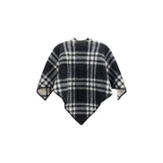Fular Burberry din lână gri