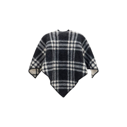 Fular Burberry din lână gri