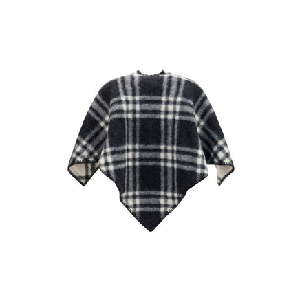 Burberry Gray Wool Scarf