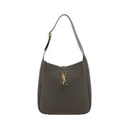 Saint Laurent Bicolor Calf Leather Shoulder Bag
