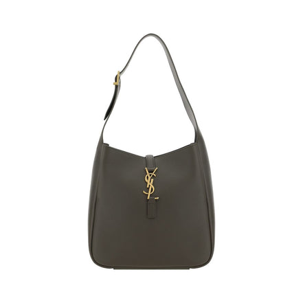 Saint Laurent Bicolor Calf Leather Shoulder Bag