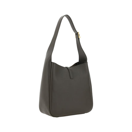 Saint Laurent Bicolor Calf Leather Shoulder Bag