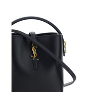 Saint Laurent Black Calf Leather Shoulder Bag