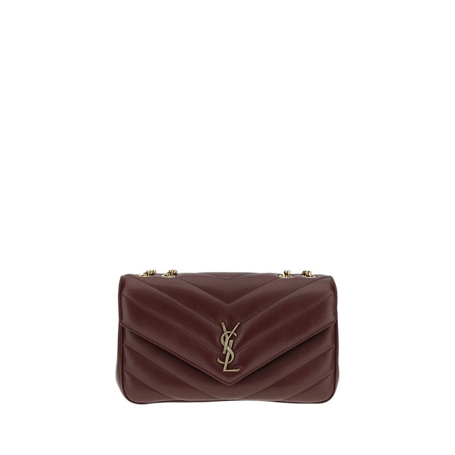 Saint Laurent Bordeaux  Shoulder Bag