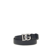 Dolce & Gabbana Curea Neagră din Piele