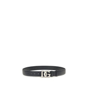 Dolce & Gabbana Curea Neagră din Piele