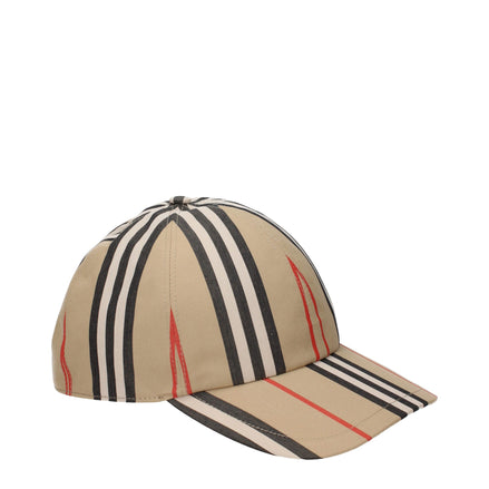 Șapcă Burberry bej din bumbac