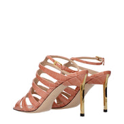 Tom Ford Pink Leather Stiletto Heel Sandals