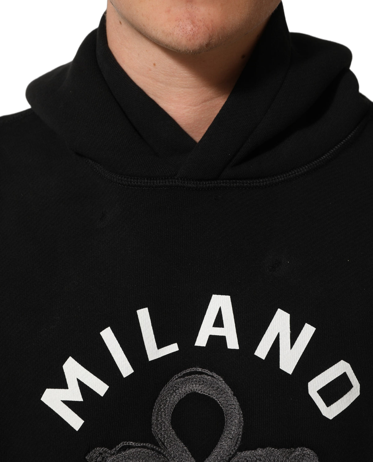Dolce & Gabbana Hanorac Negru din Bumbac