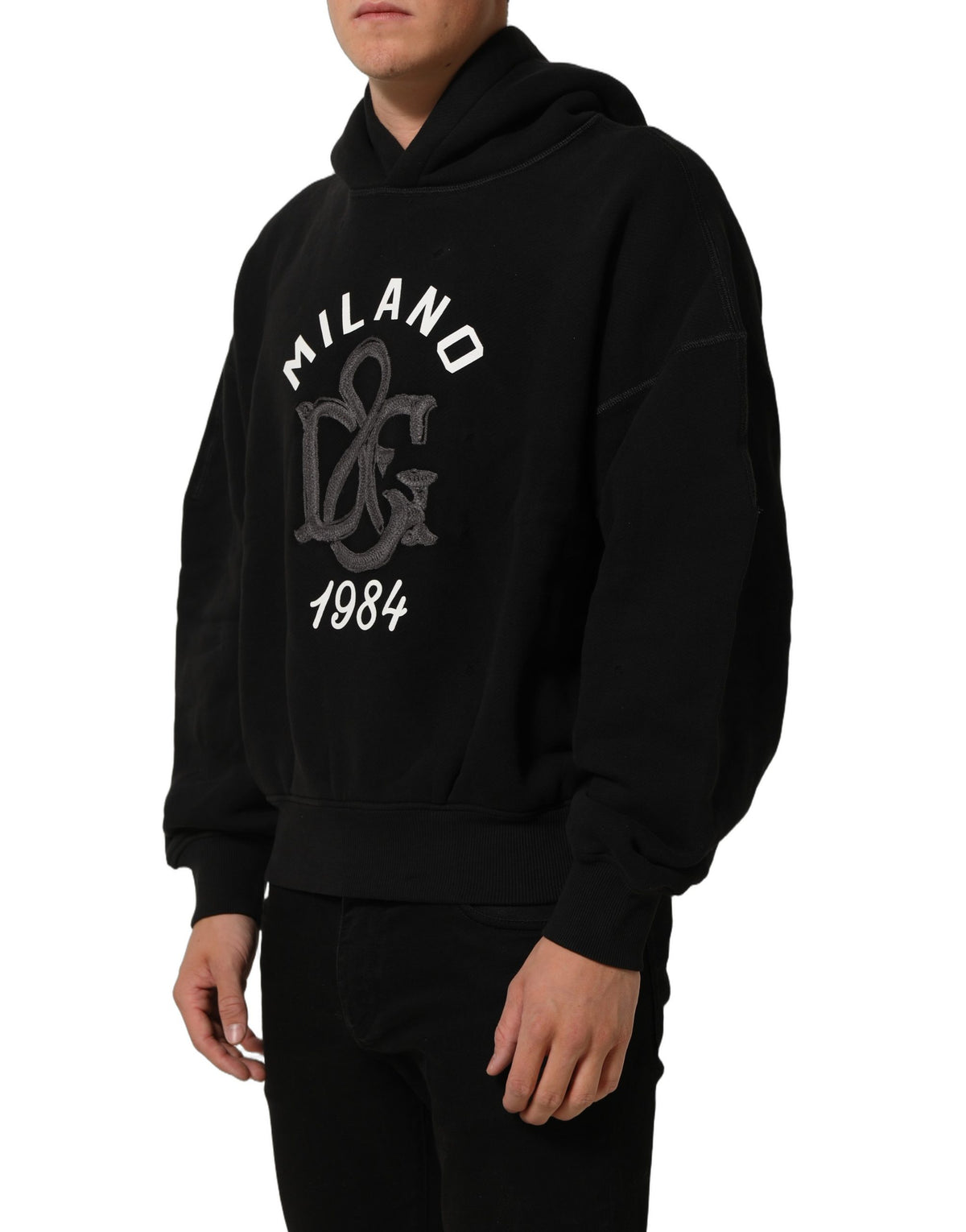 Dolce & Gabbana Hanorac Negru din Bumbac