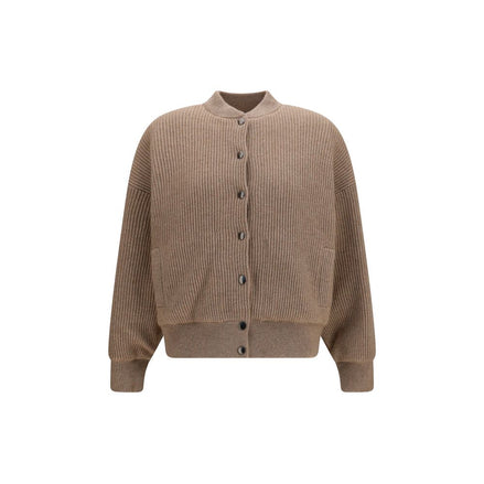 Brunello Cucinelli Bomber Bej din Caşmir