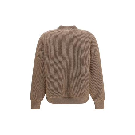 Brunello Cucinelli Bomber Bej din Caşmir