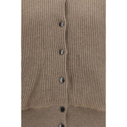 Brunello Cucinelli Bomber Bej din Caşmir