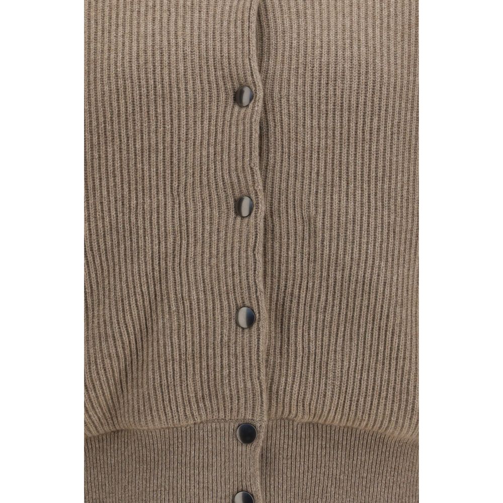 Brunello Cucinelli Bomber Bej din Caşmir