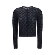 Gucci Black Viscose Cardigan