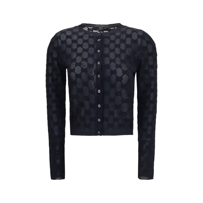 Gucci Black Viscose Cardigan