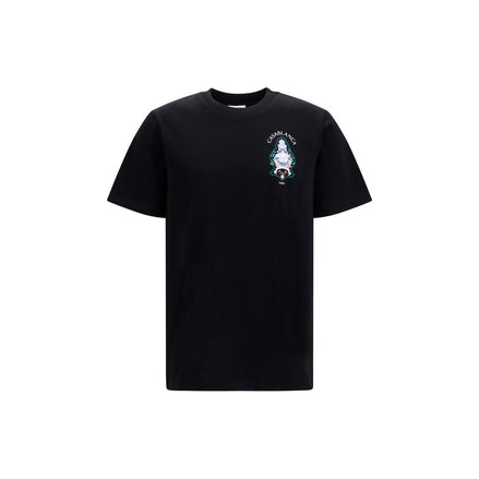 Casablanca Tricou Negru din Bumbac