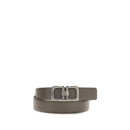 Ferragamo Curea Maro din Piele