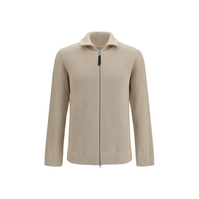 Maison Margiela Beige Wool Sweatshirt