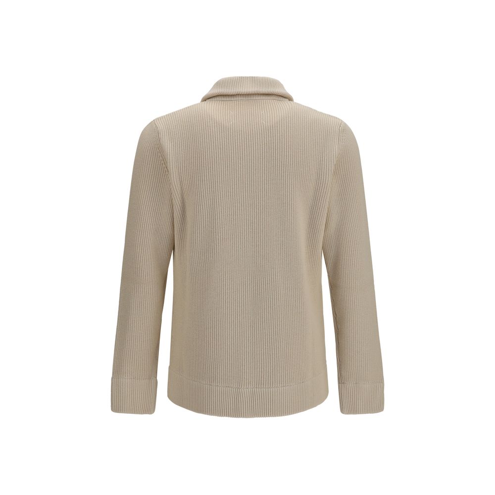 Maison Margiela Beige Wool Sweatshirt