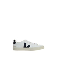 Veja White Calf Leather Low Top Sneakers