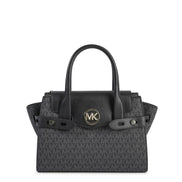 Geantă satchel Michael Kors neagră din PVC