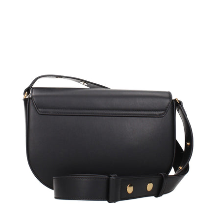 Versace Geantă Crossbody Neagră din Piele