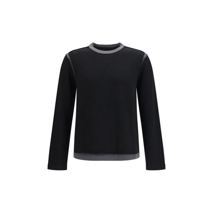 MM6 Black Wool Sweatshirt