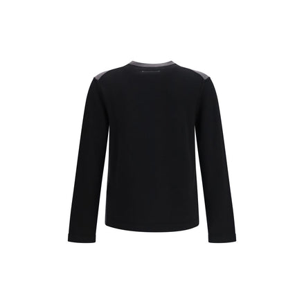 MM6 Black Wool Sweatshirt