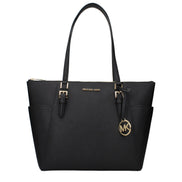 Geantă de umăr Michael Kors neagră din piele