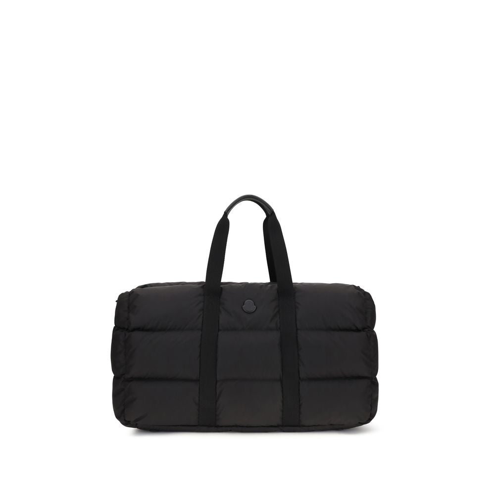 Moncler Geantă de Umăr Neagră din Poliester