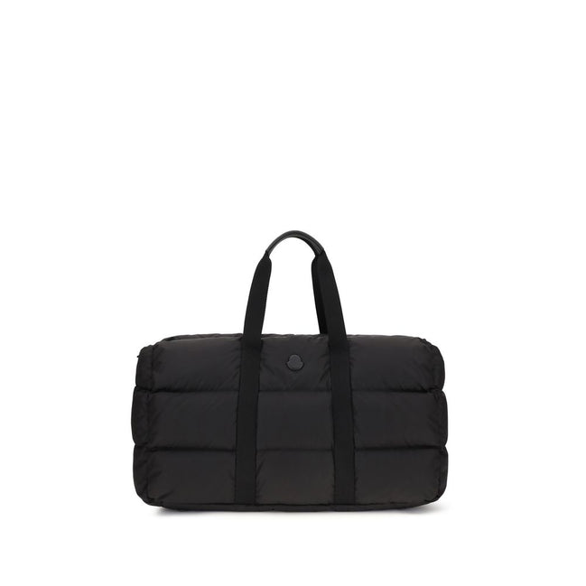 Moncler Geantă de Umăr Neagră din Poliester