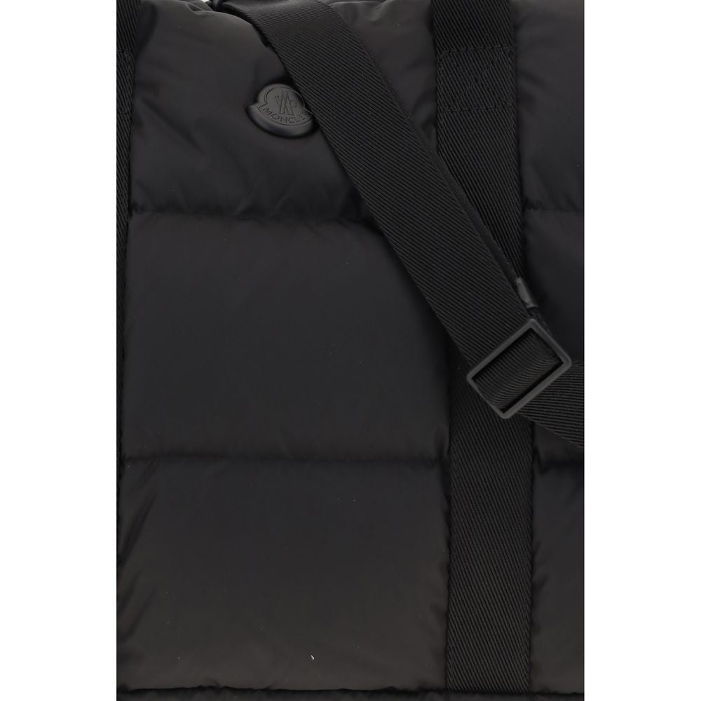 Moncler Geantă de Umăr Neagră din Poliester
