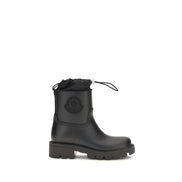 Moncler Cizme de Ploaie Negre din PVC
