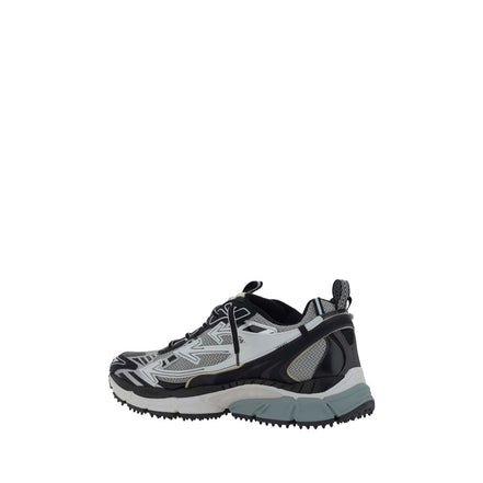 Off-White Pantofi Sport Gri din Poliuretan