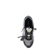 Off-White Pantofi Sport Gri din Poliuretan