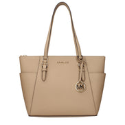 Michael Kors Beige Leather Shoulder Bag