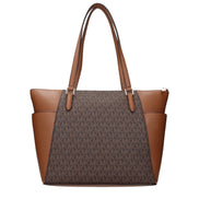 Geantă de umăr Michael Kors maro din piele
