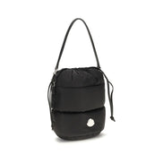 Moncler Geantă Bucket Neagră din Nailon