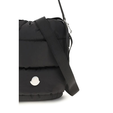 Moncler Geantă Bucket Neagră din Nailon