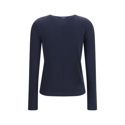 Max Mara Bluză Albastră din Lyocell