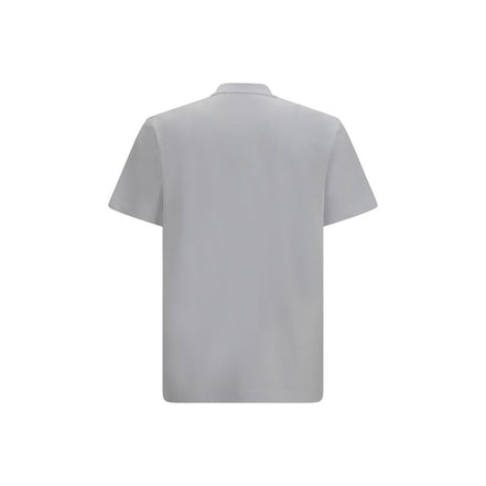 Tricou Moncler alb din bumbac