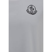 Tricou Moncler alb din bumbac