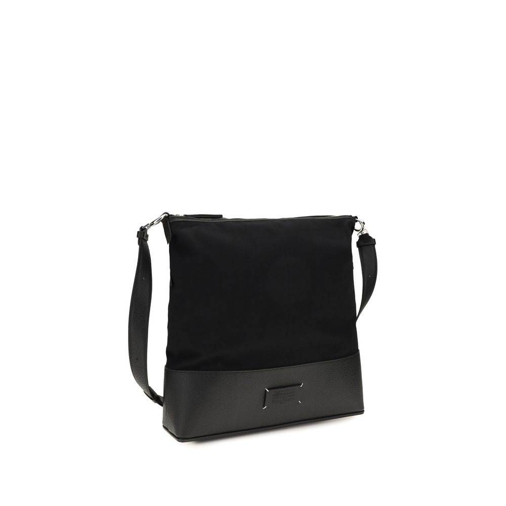 Maison Margiela Black Calf Leather Shoulder Bag