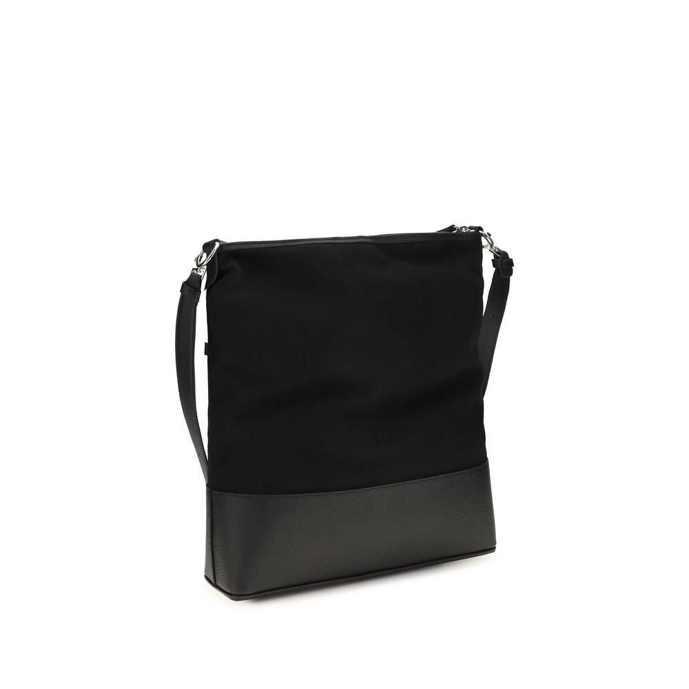 Maison Margiela Black Calf Leather Shoulder Bag